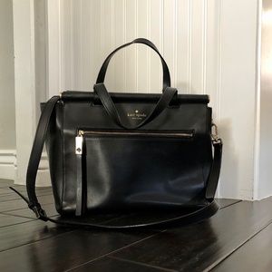Kate Spade Black Leather Handbag
